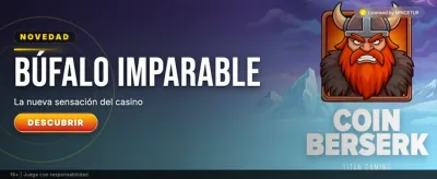 Banner promocional de Buffalo Win en pefutgg